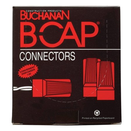 IDEAL Buchanan B-Cap 22-8 AWG Insulated Wire Connector Red 100 pk B2-1
